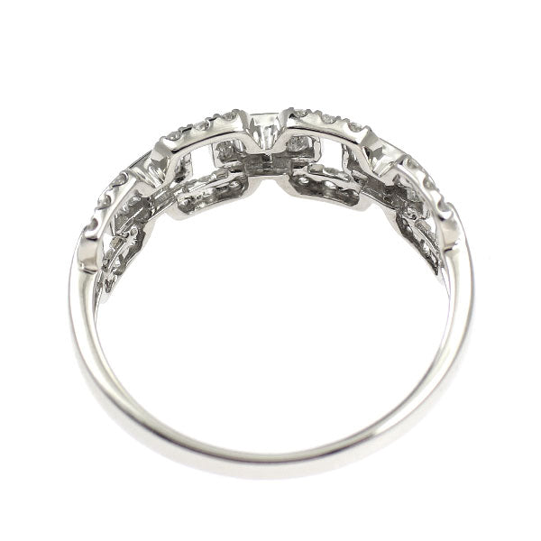 K18WG ダイヤモンド リング 0.70ct