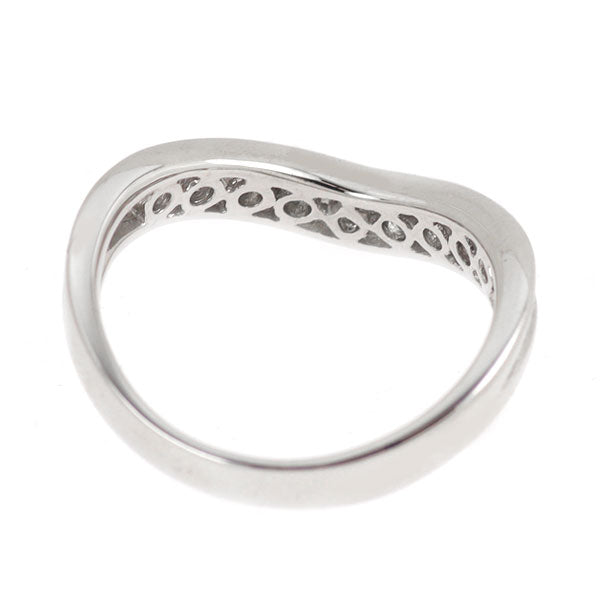 Pt950 ダイヤモンド リング 0.51ct V字