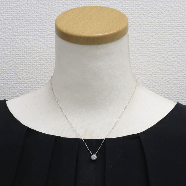 K18WG ダイヤモンド ペンダントネックレス 0.50ct