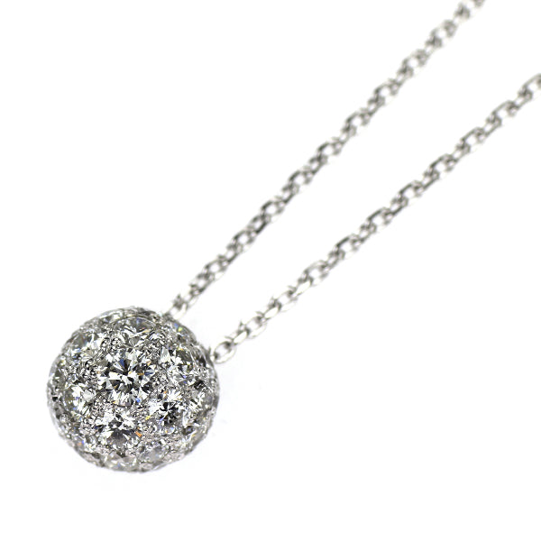 K18WG ダイヤモンド ペンダントネックレス 0.50ct