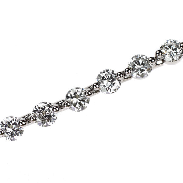 Pt900 ダイヤモンド ブレスレット 8.10ct テニス