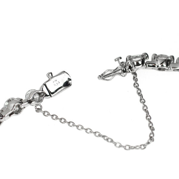 Pt900 ダイヤモンド ブレスレット 8.10ct テニス