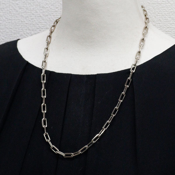 カルティエ K18WG ネックレス サントス