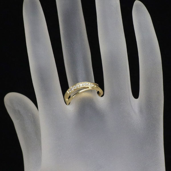 K18YG ダイヤモンド リング 0.09ct
