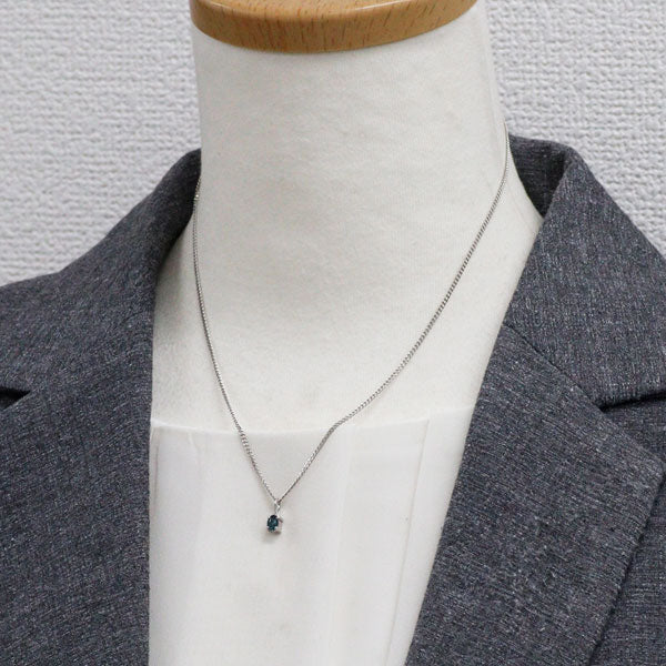 希少 Pt900/ Pt850 アレキサンドライト ペンダントネックレス 0.27ct