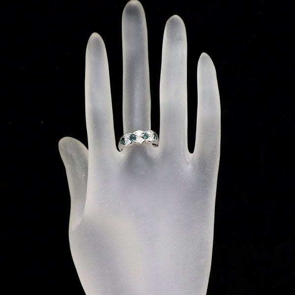 希少 Pt900 アレキサンドライト ダイヤモンド リング 0.63ct D0.54ct