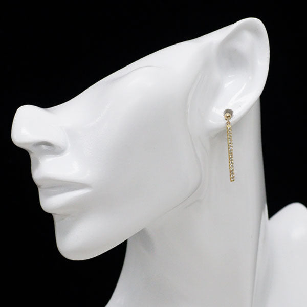 K18YG ダイヤモンド ピアス 0.40ct