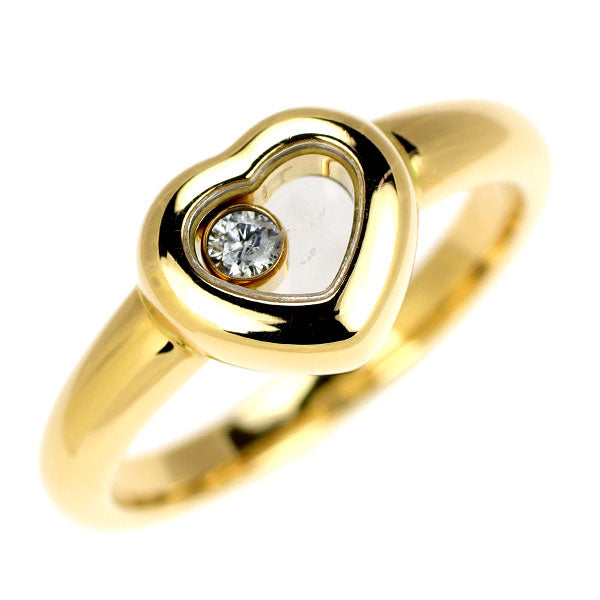 ショパール K18YG ダイヤモンド リング ハッピーダイヤ ハート 0.05ct