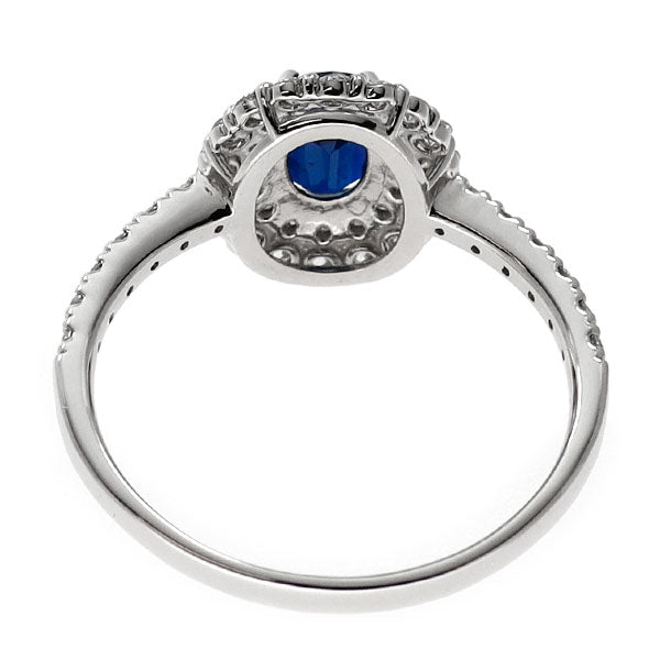 新品 希少 Pt950 上質アウイナイト ダイヤモンド リング 0.473ct D0.43ct【エスコレ】