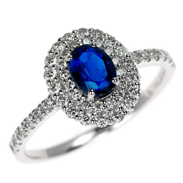 新品 希少 Pt950 上質アウイナイト ダイヤモンド リング 0.473ct D0.43ct【エスコレ】