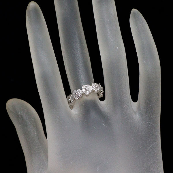 ポンテヴェキオ K18WG ダイヤモンド リング 1.15ct フラワー