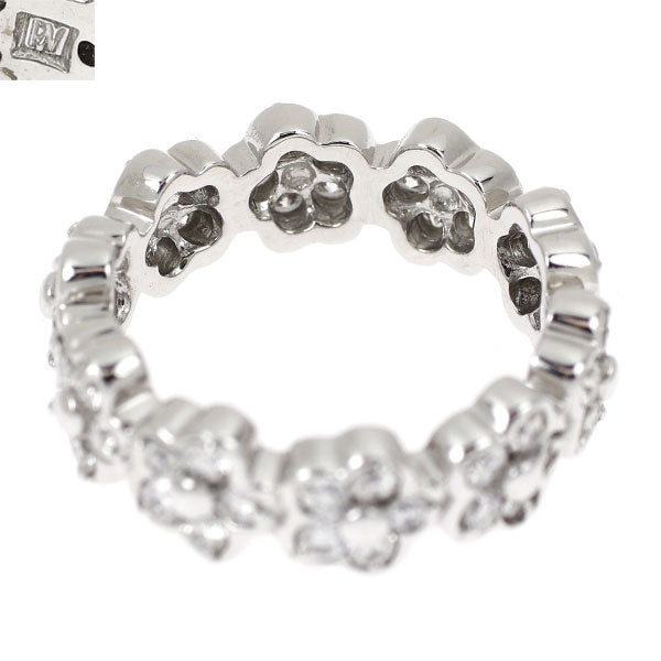 ポンテヴェキオ K18WG ダイヤモンド リング 1.15ct フラワー