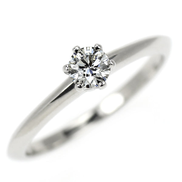 ティファニー Pt950 ダイヤモンド リング 0.24ct ソリティア