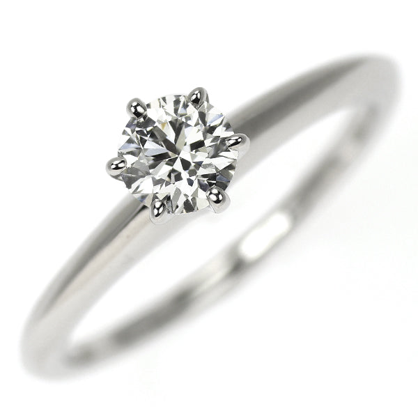 ティファニー Pt950 ダイヤモンド リング 0.32ct ソリティア