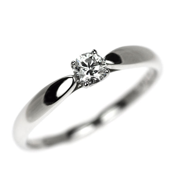 ティファニー Pt950 ダイヤモンド リング 0.18ct ハーモニー