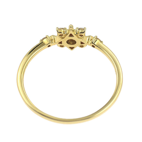 K18YG ダイヤモンド リング 0.15ct