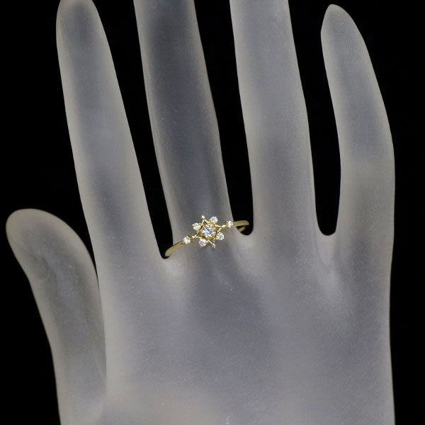 K18YG ダイヤモンド リング 0.15ct