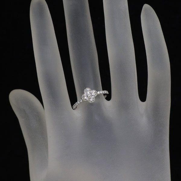 Pt900 ダイヤモンド リング 0.506ct フラワー