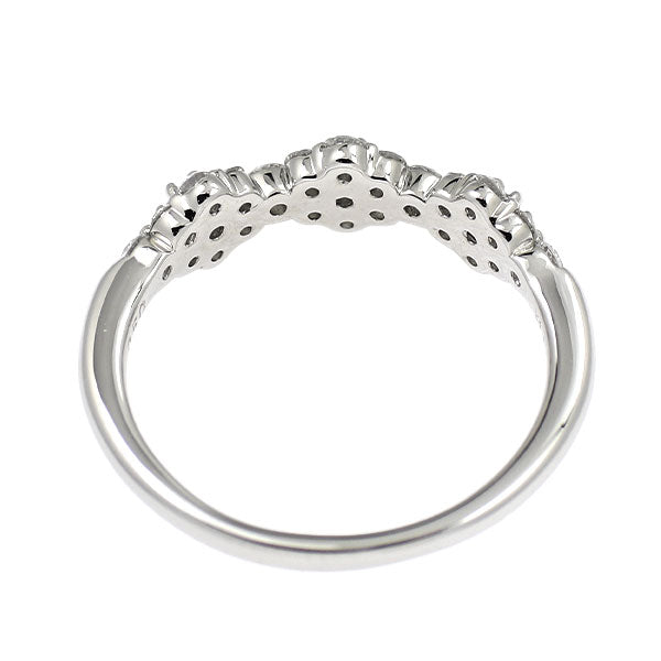 Pt950 ダイヤモンド リング 0.50ct フラワー