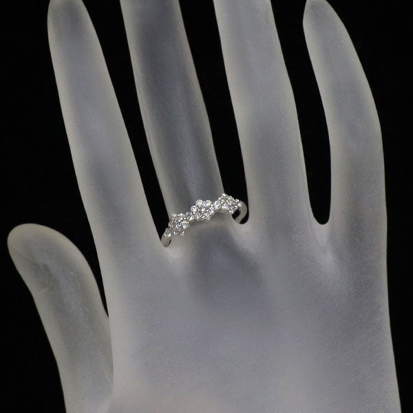 Pt950 ダイヤモンド リング 0.50ct フラワー