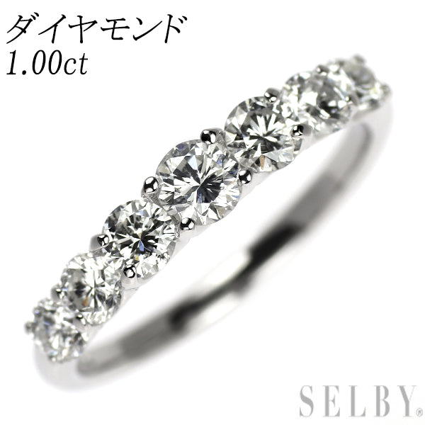 Pt900 ダイヤモンド リング 1.00ct