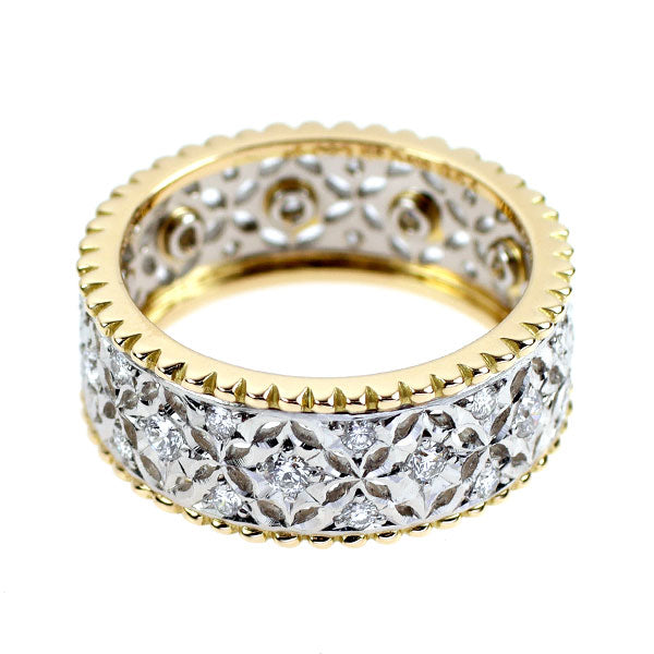 アトリエ アル Pt900/K18YG ダイヤモンド リング 0.64ct