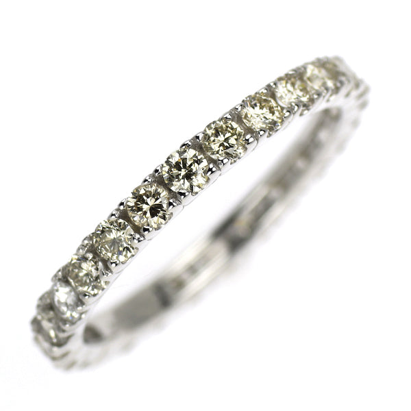 K18WG ダイヤモンド リング 1.00ct フルエタニティ