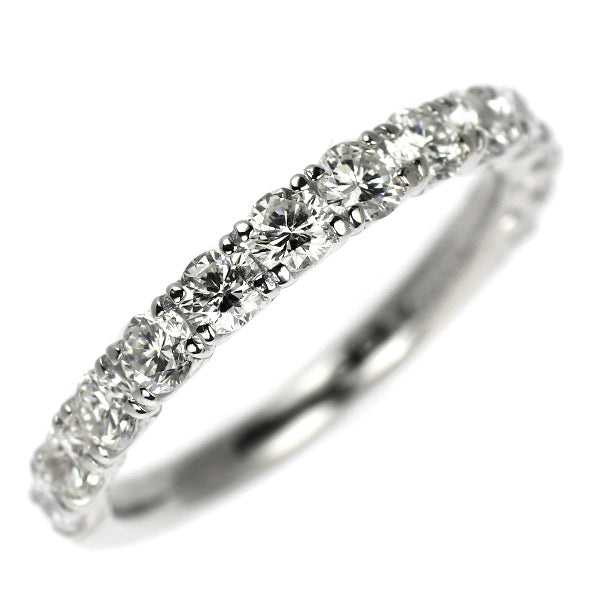 Pt900 ダイヤモンド リング 1.00ct ハーフエタニティ