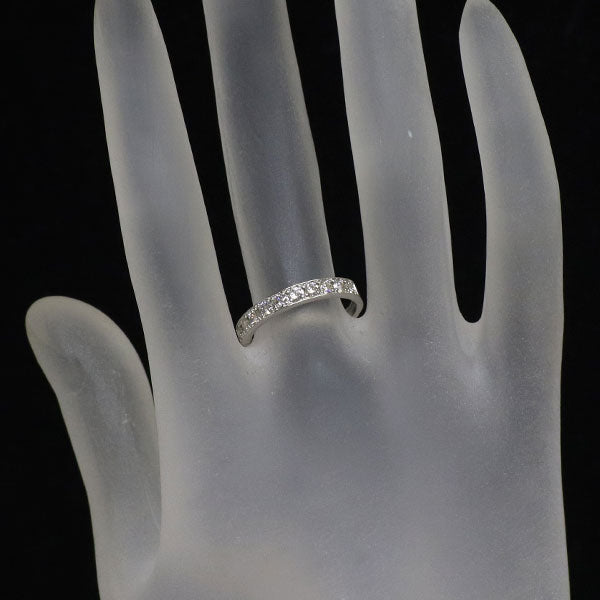 Pt950 ダイヤモンド リング 0.50ct ハーフエタニティ