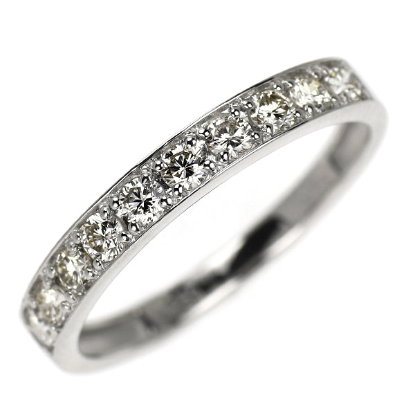 Pt950 ダイヤモンド リング 0.50ct ハーフエタニティ