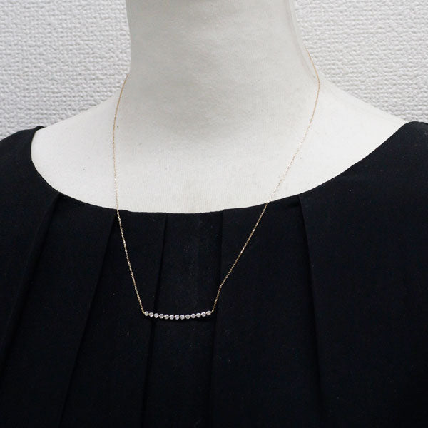 K18YG ダイヤモンド ペンダントネックレス 0.53ct
