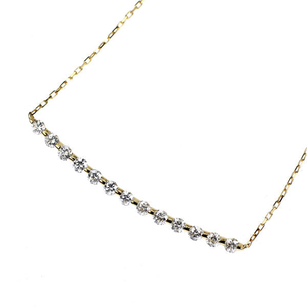 K18YG ダイヤモンド ペンダントネックレス 0.53ct