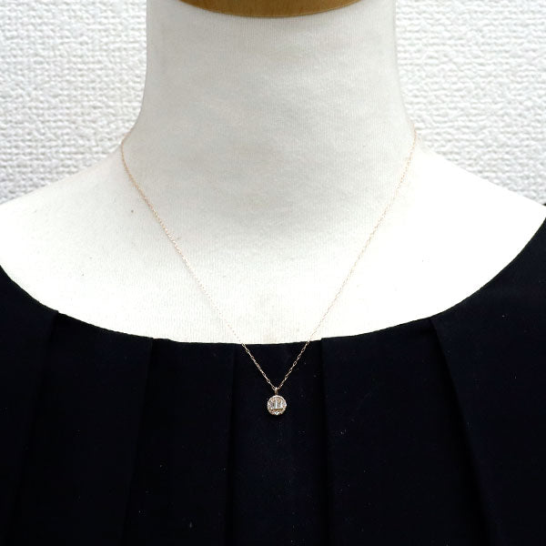 K18PG ダイヤモンド ペンダントネックレス 0.20ct