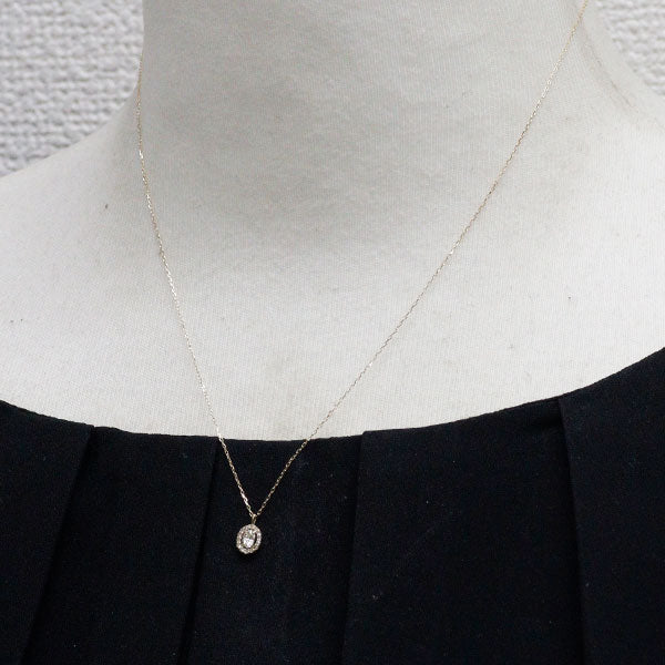 K18YG ダイヤモンド ペンダントネックレス 0.17ct