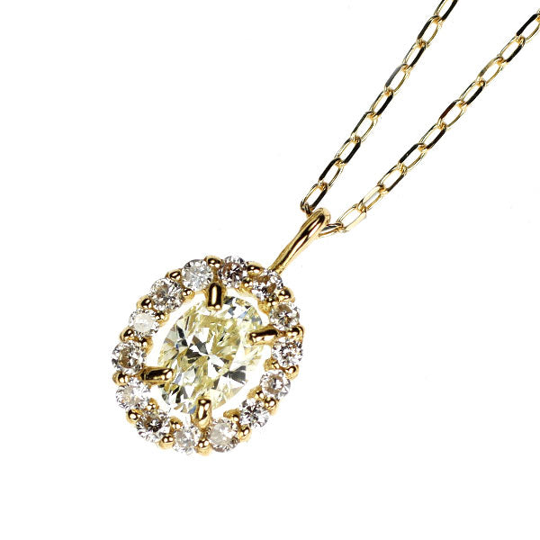 K18YG ダイヤモンド ペンダントネックレス 0.17ct