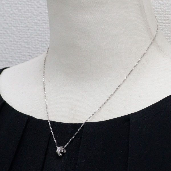 Pt850 ダイヤモンド ペンダントネックレス 0.21ct
