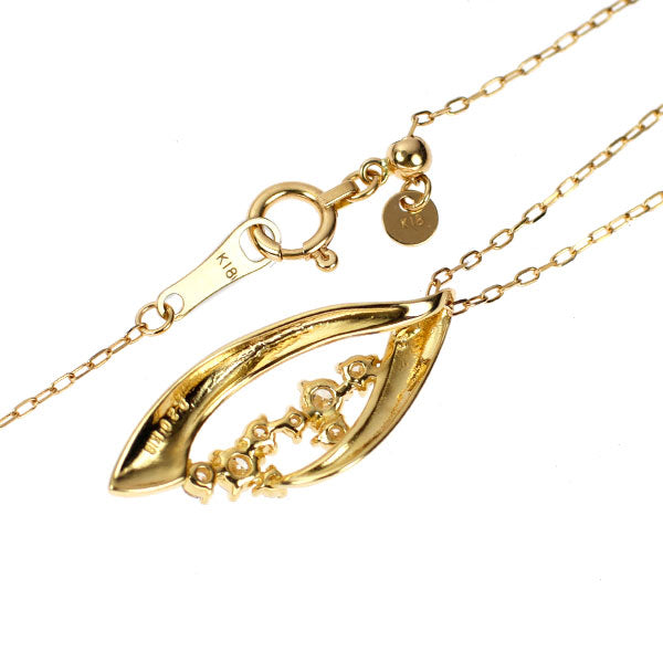 K18YG ダイヤモンド ペンダントネックレス 0.20ct