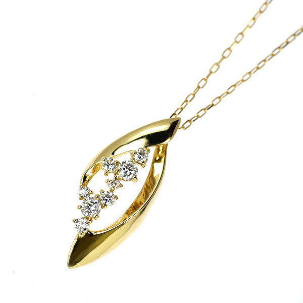 K18YG ダイヤモンド ペンダントネックレス 0.20ct