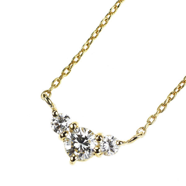 K18YG ダイヤモンド ペンダントネックレス 0.20ct