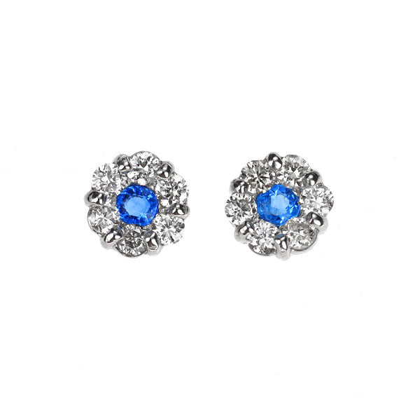 希少 Pt900 アウイナイト ダイヤモンド ピアス 0.06ct D0.20ct