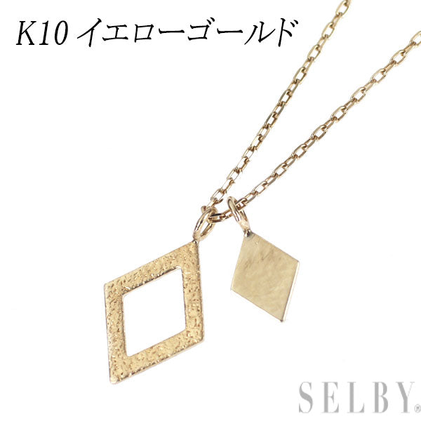 K10YG ペンダントネックレス