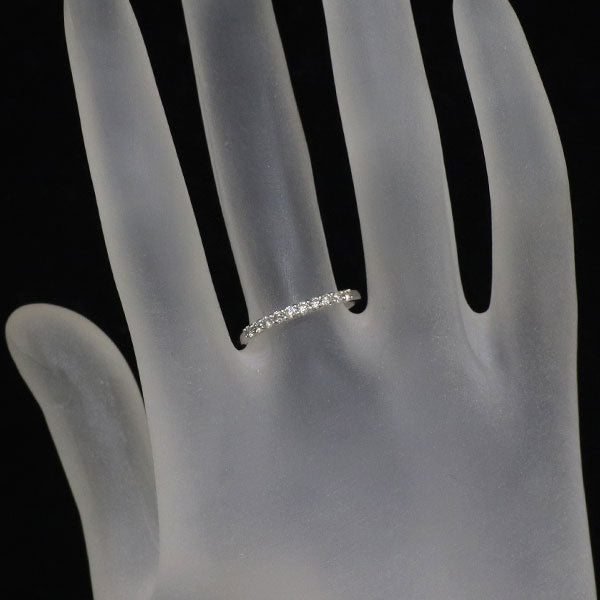 K10WG ダイヤモンド リング 0.20ct 一文字