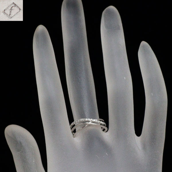 フェスタリア K10WG ダイヤモンド リング 0.06ct