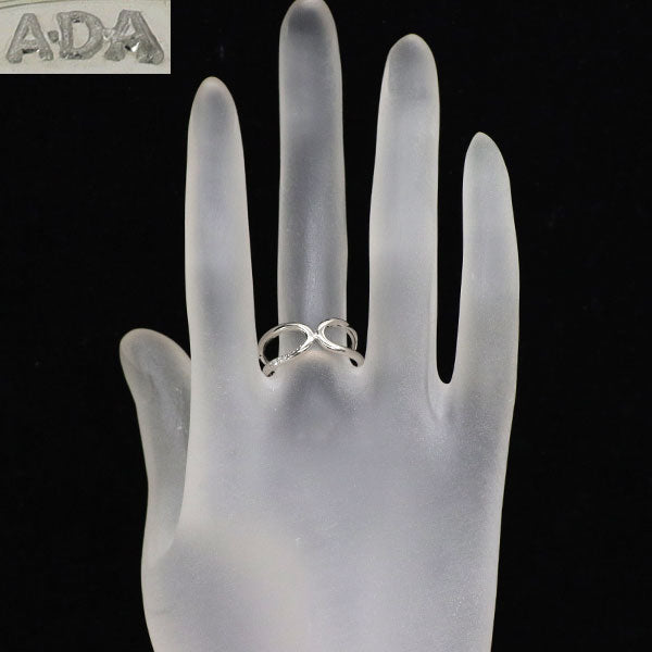 ADA K10WG ダイヤモンド リング 0.06ct