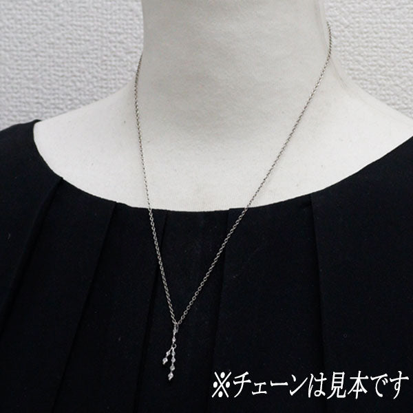 Pt900 ダイヤモンド ペンダントトップ 0.30ct
