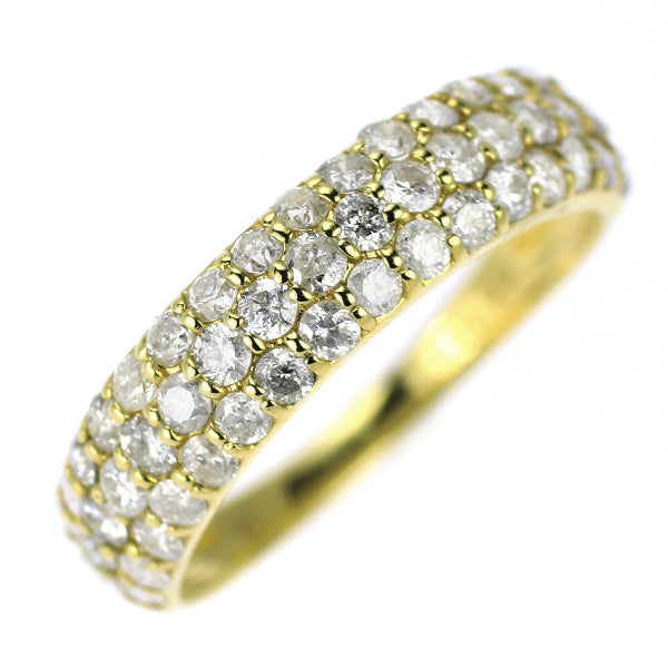K18YG ダイヤモンド リング 1.00ct パヴェ
