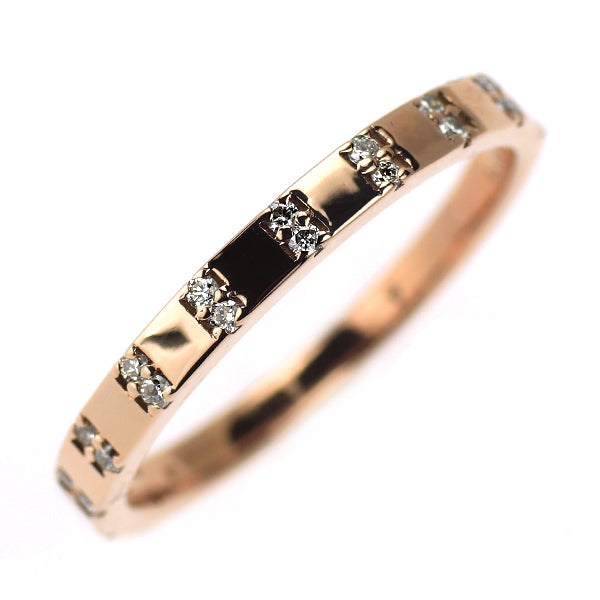 K18PG ダイヤモンド リング 0.11ct