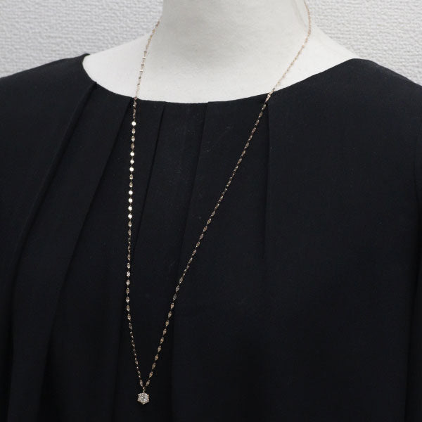 K18PG ダイヤモンド ペンダントネックレス 0.31ct