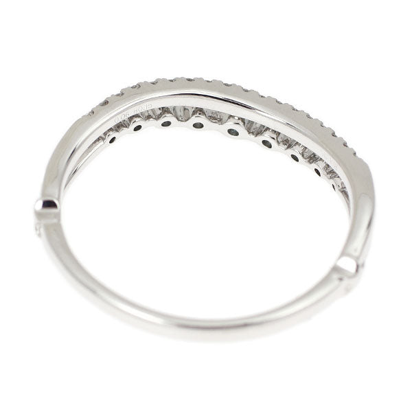 スタージュエリー K18WG トリートブルー/カラーレス ダイヤモンド リング TBD0.15ct D0.06ct