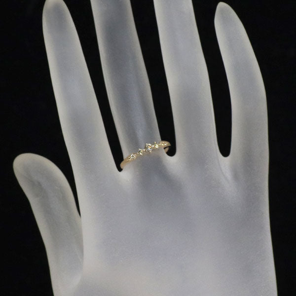 K18PG ダイヤモンド リング 0.15ct